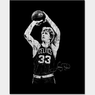 Larry Bird Posters and Art